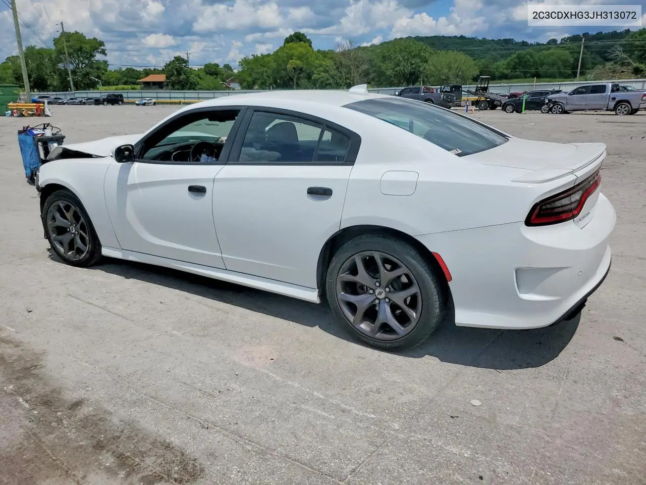 2018 Dodge Charger Sxt Plus VIN: 2C3CDXHG3JH313072 Lot: 61361756