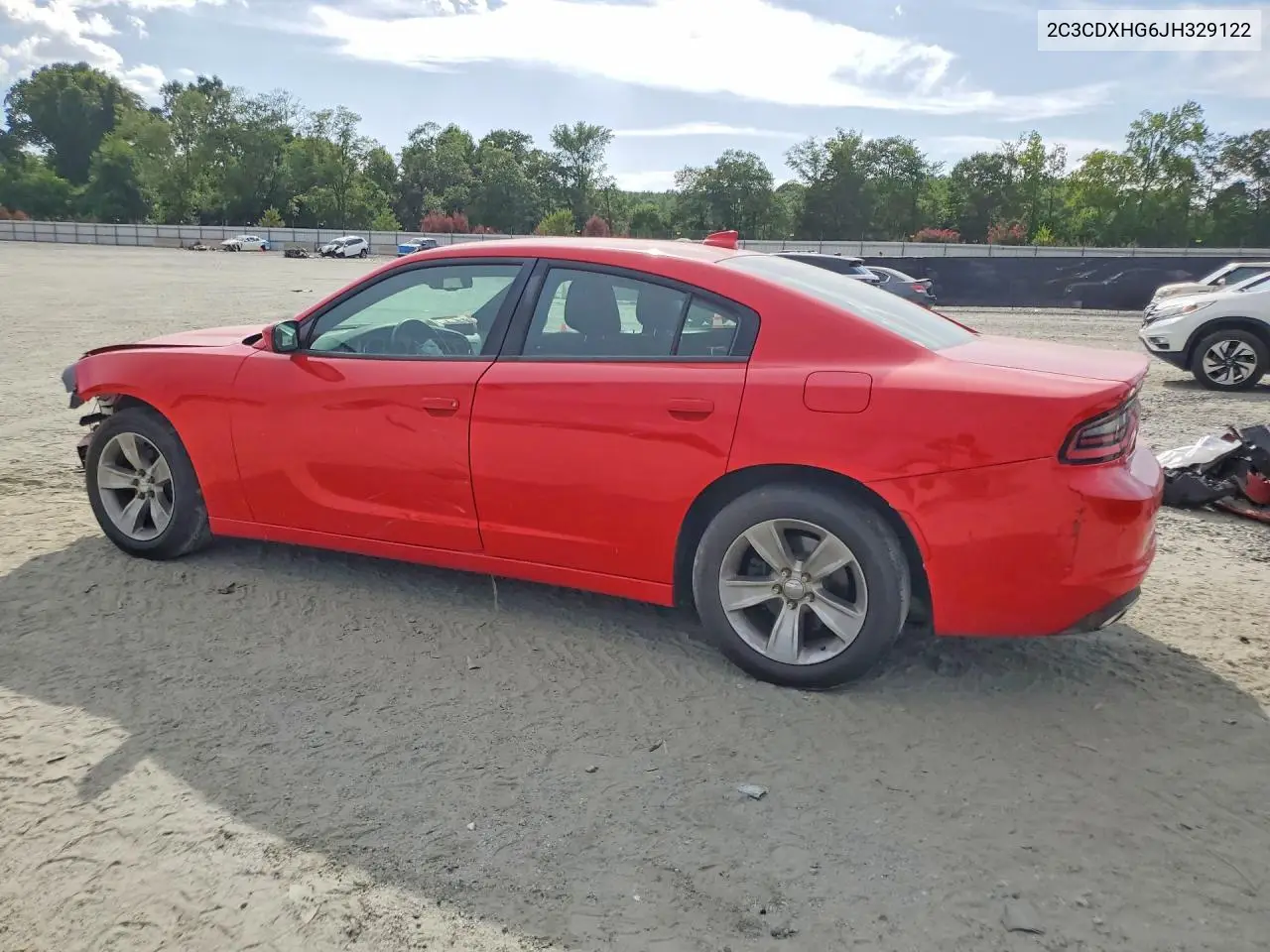 2018 Dodge Charger Sxt Plus VIN: 2C3CDXHG6JH329122 Lot: 61780366