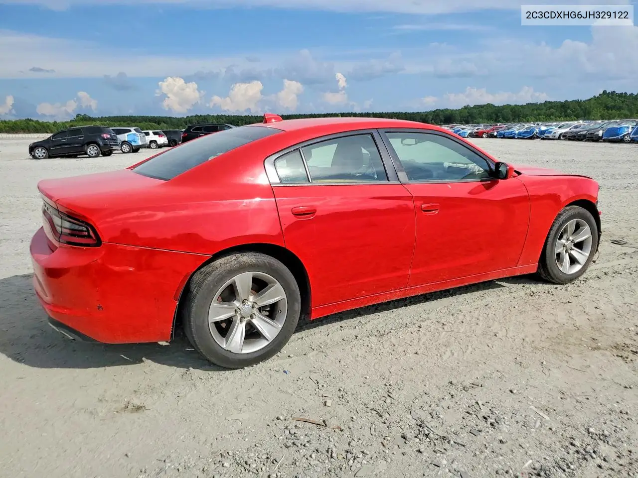 2018 Dodge Charger Sxt Plus VIN: 2C3CDXHG6JH329122 Lot: 61780366