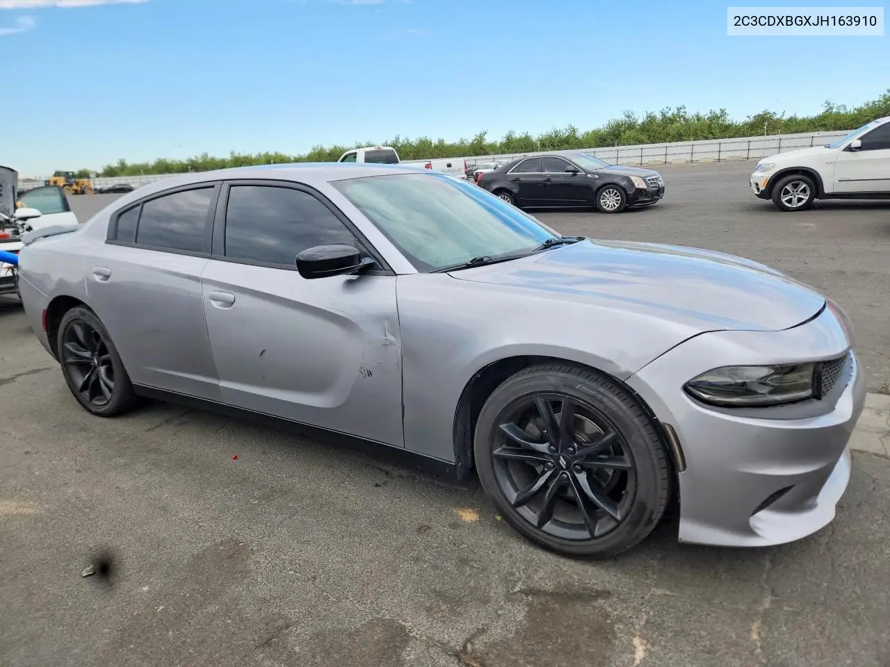 2018 Dodge Charger Sxt VIN: 2C3CDXBGXJH163910 Lot: 61949716