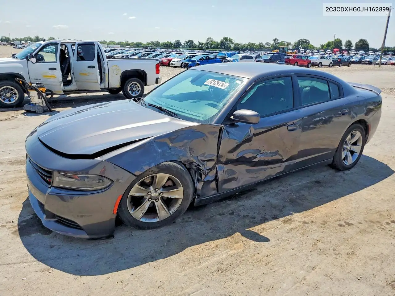 2018 Dodge Charger Sxt Plus VIN: 2C3CDXHG0JH162899 Lot: 62129136