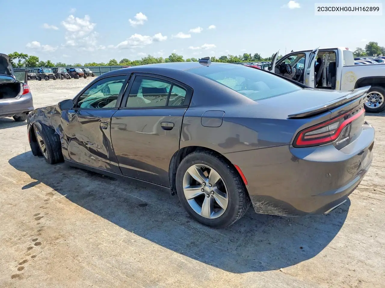 2018 Dodge Charger Sxt Plus VIN: 2C3CDXHG0JH162899 Lot: 62129136