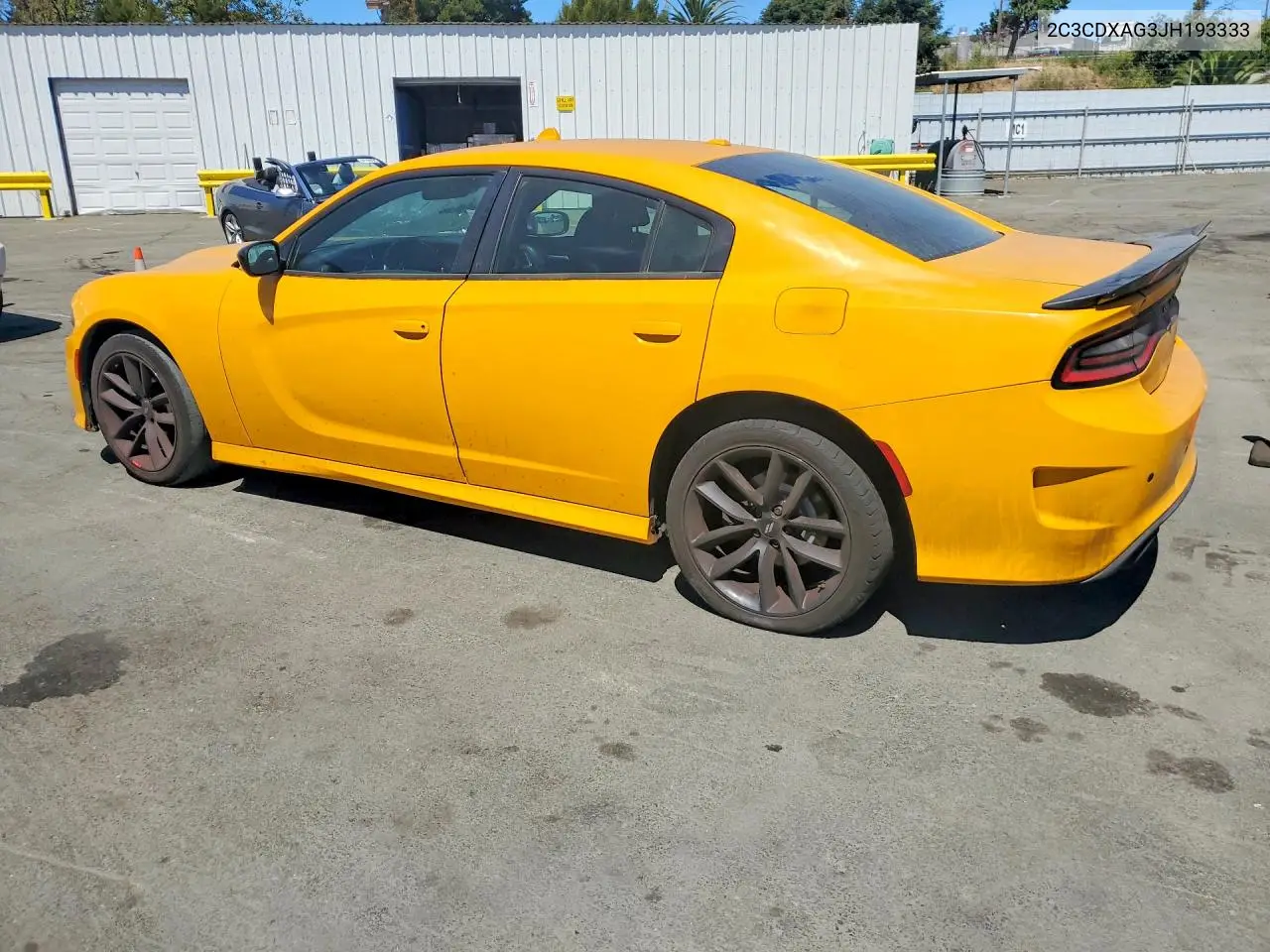 2018 Dodge Charger Police VIN: 2C3CDXAG3JH193333 Lot: 62336586