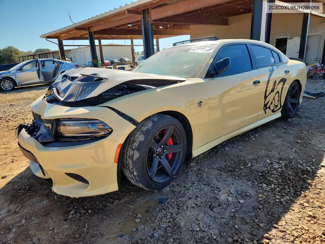 2C3CDXL98JH289098 2018 Dodge Charger Srt Hellcat