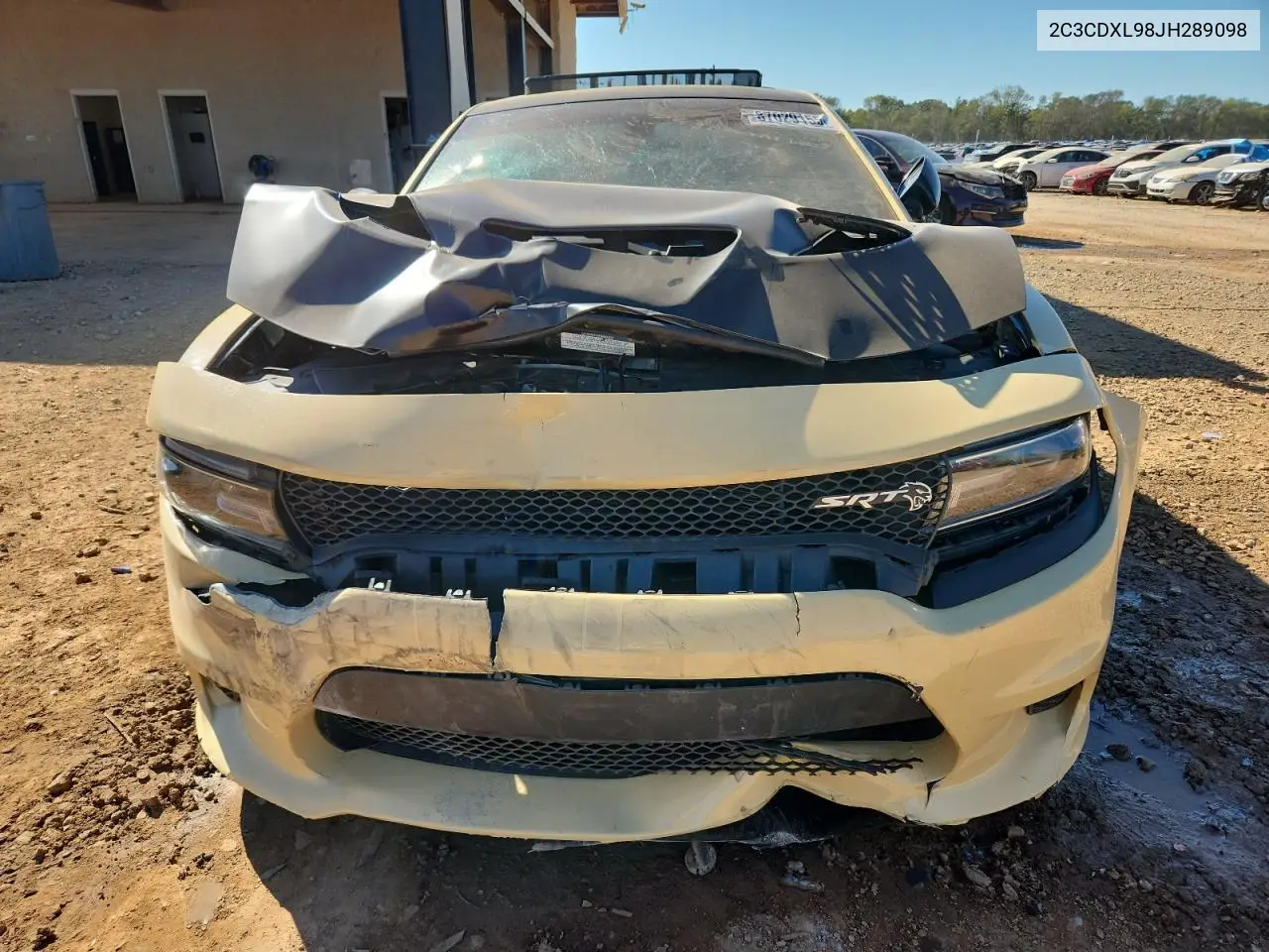 2C3CDXL98JH289098 2018 Dodge Charger Srt Hellcat