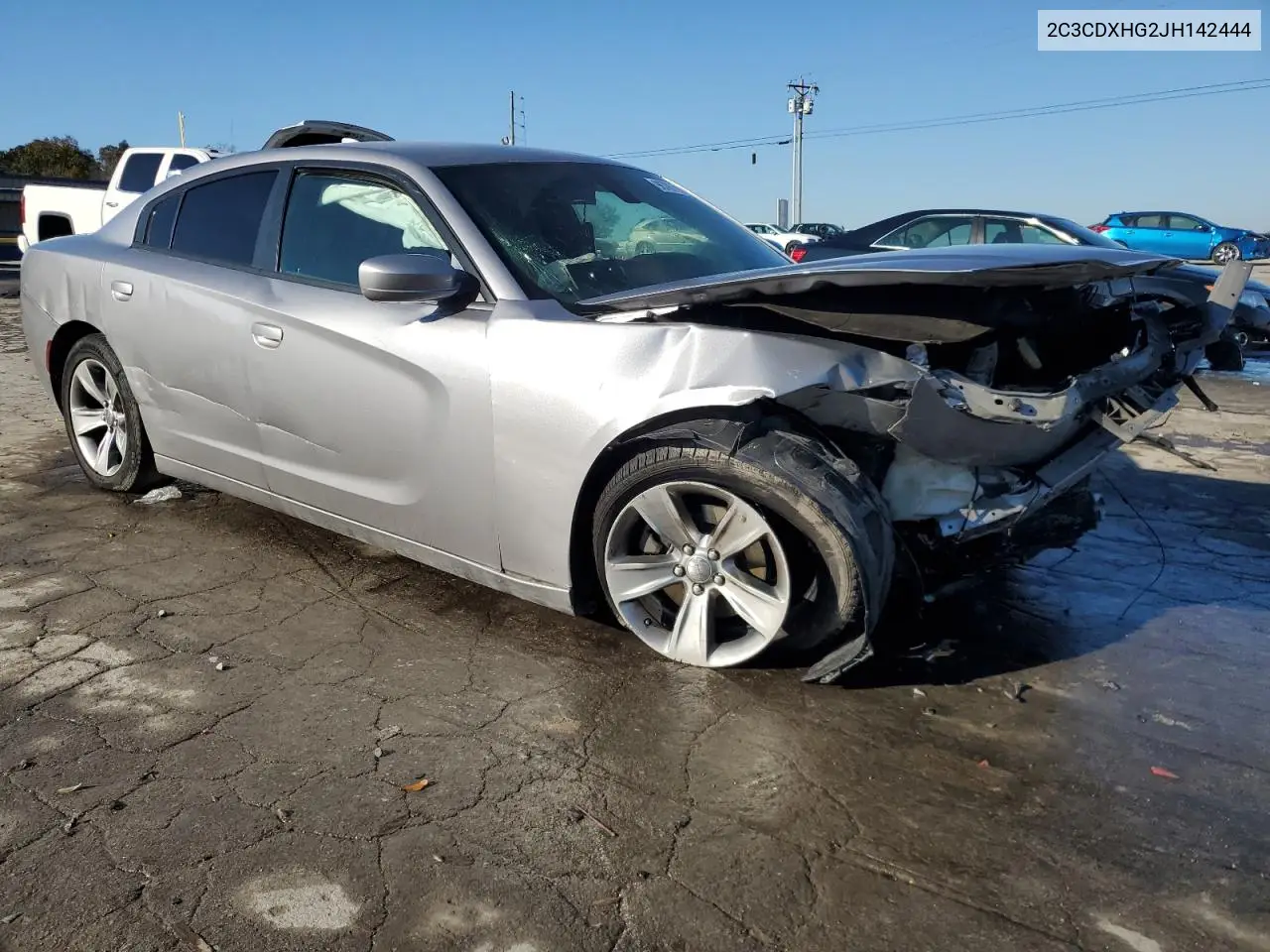2C3CDXHG2JH142444 2018 Dodge Charger Sxt Plus