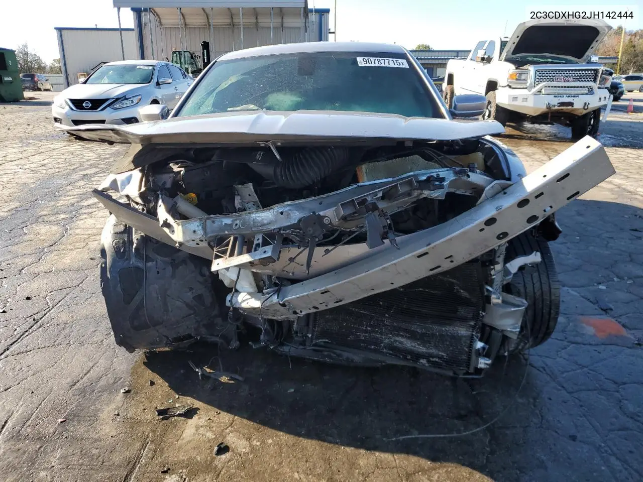 2C3CDXHG2JH142444 2018 Dodge Charger Sxt Plus