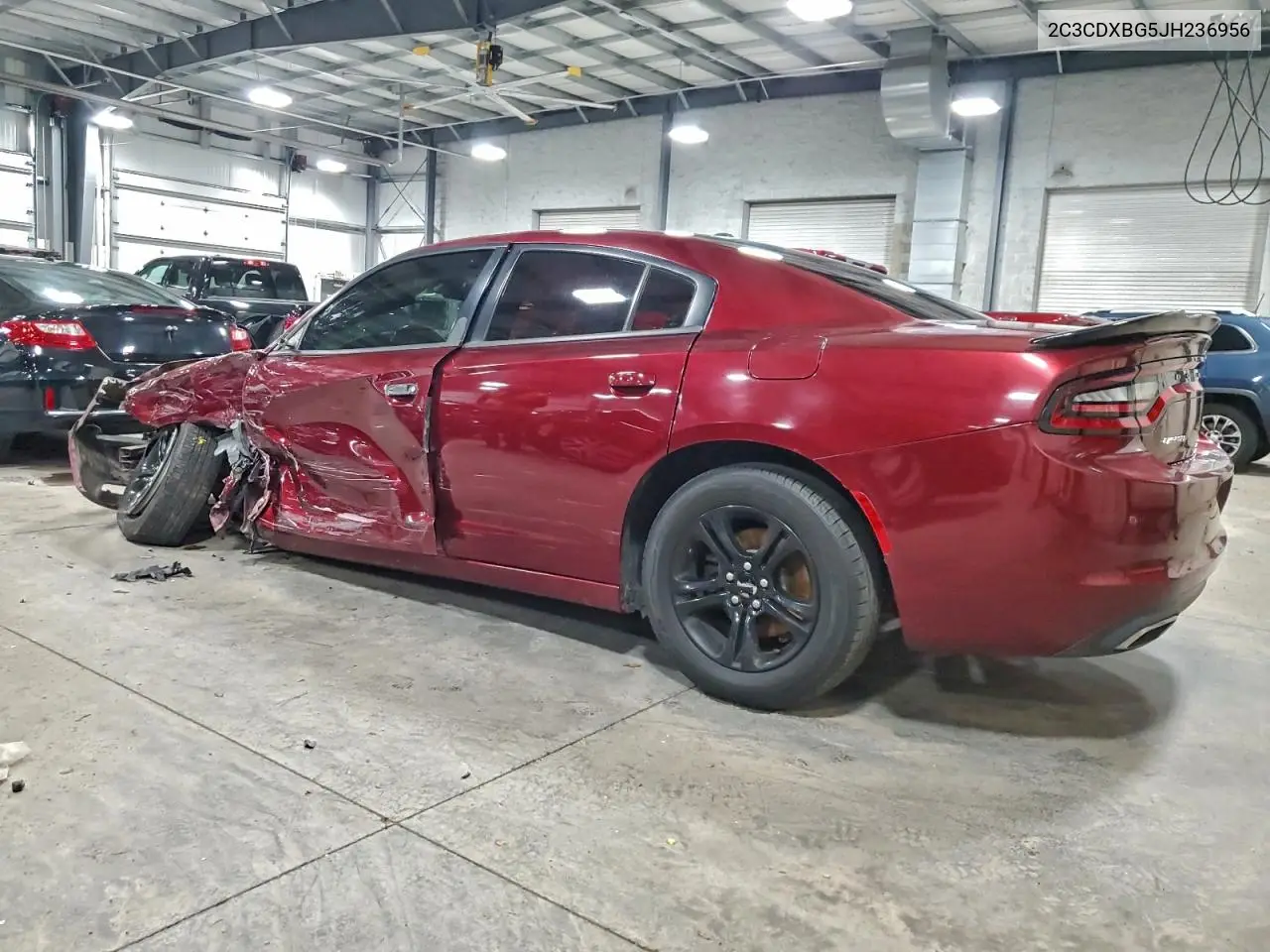 2C3CDXBG5JH236956 2018 Dodge Charger Sxt