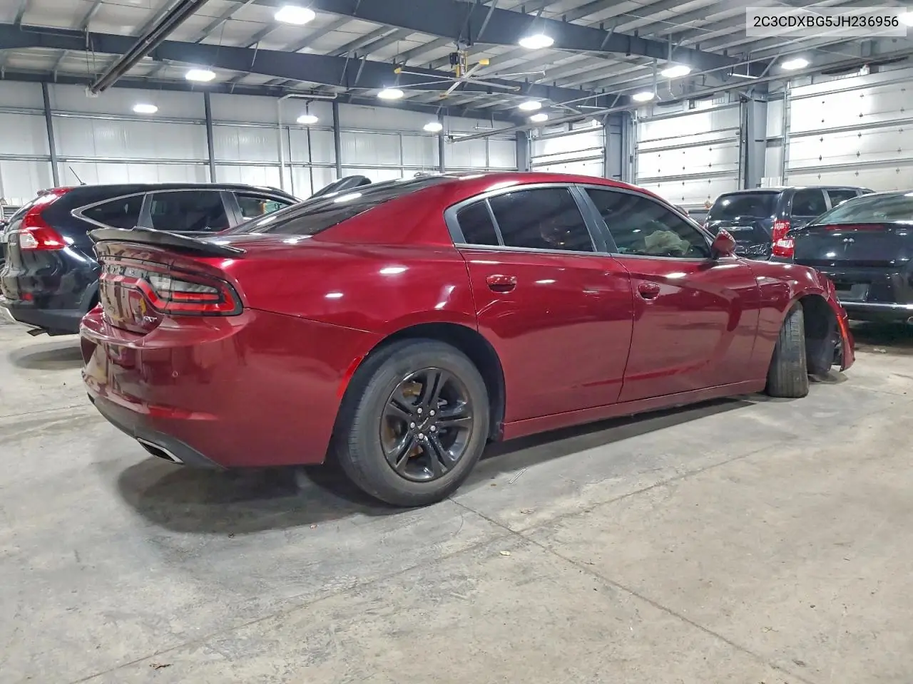 2C3CDXBG5JH236956 2018 Dodge Charger Sxt