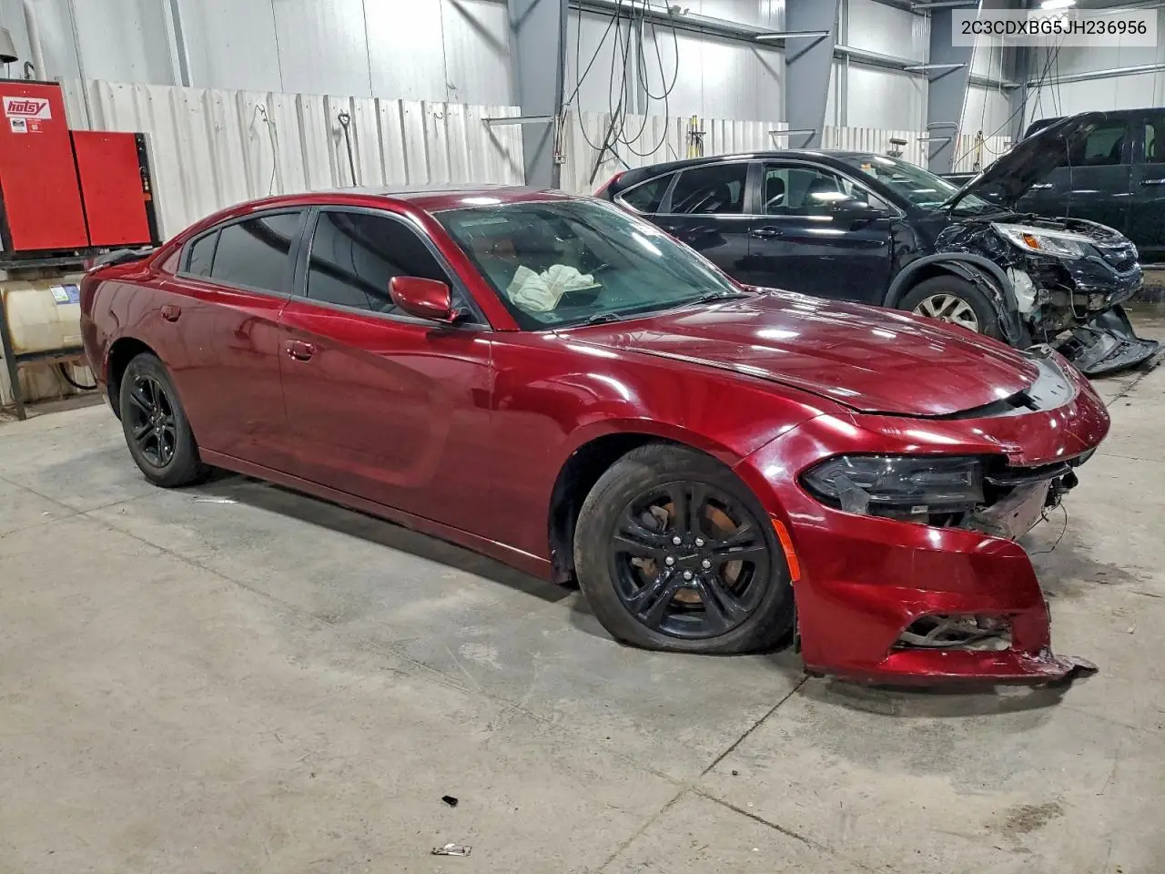 2C3CDXBG5JH236956 2018 Dodge Charger Sxt