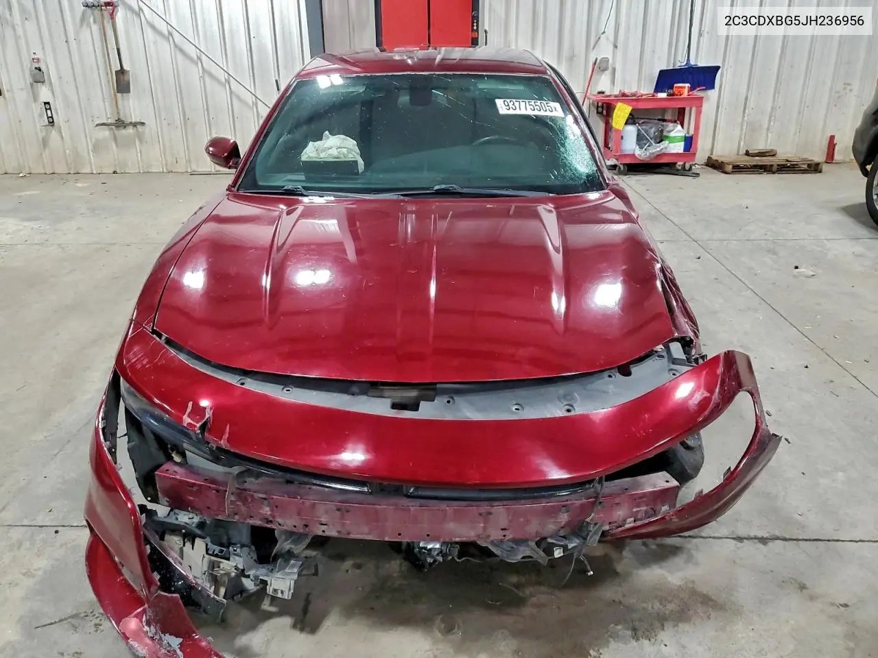 2C3CDXBG5JH236956 2018 Dodge Charger Sxt