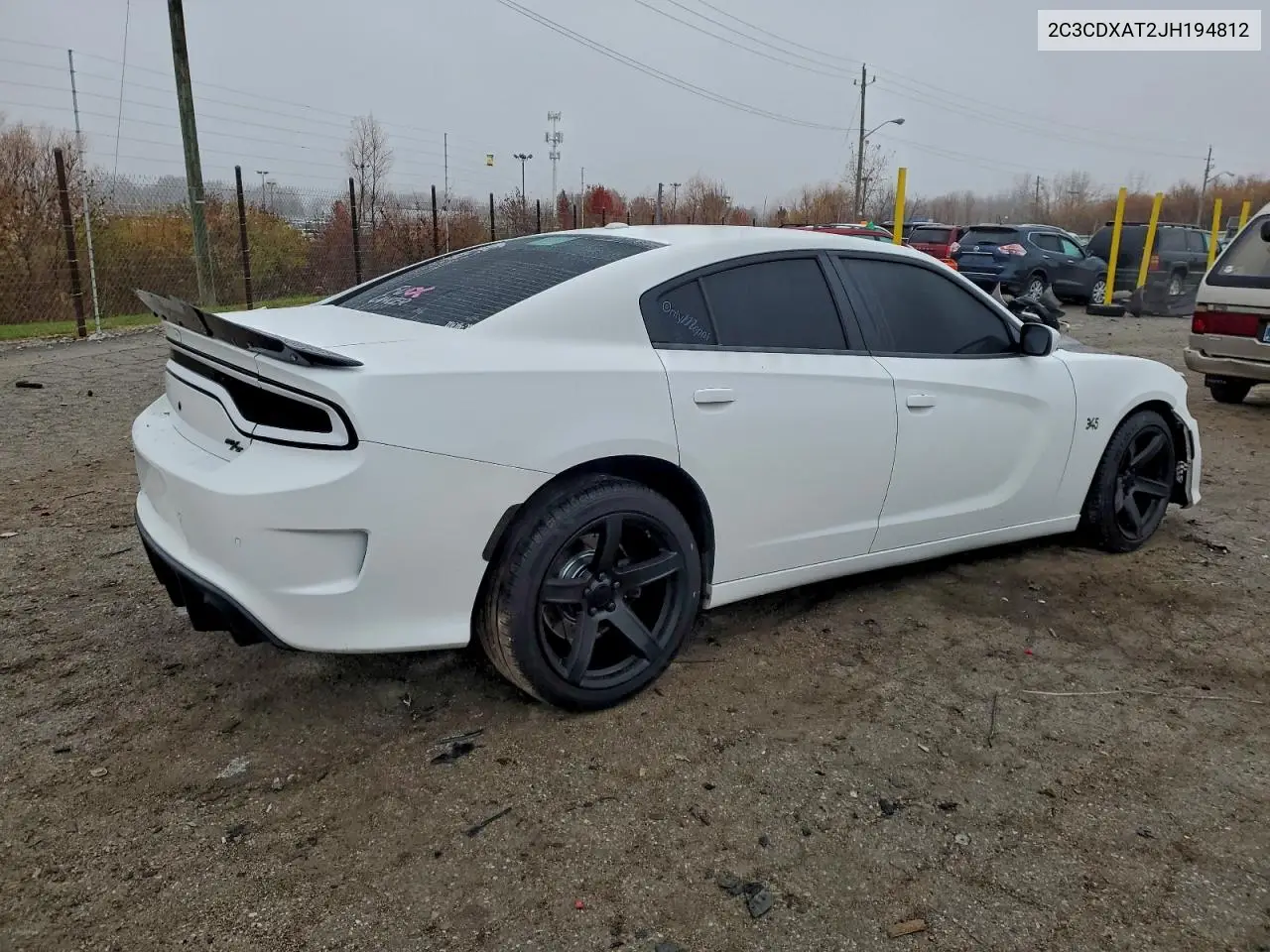 2C3CDXAT2JH194812 2018 Dodge Charger Police