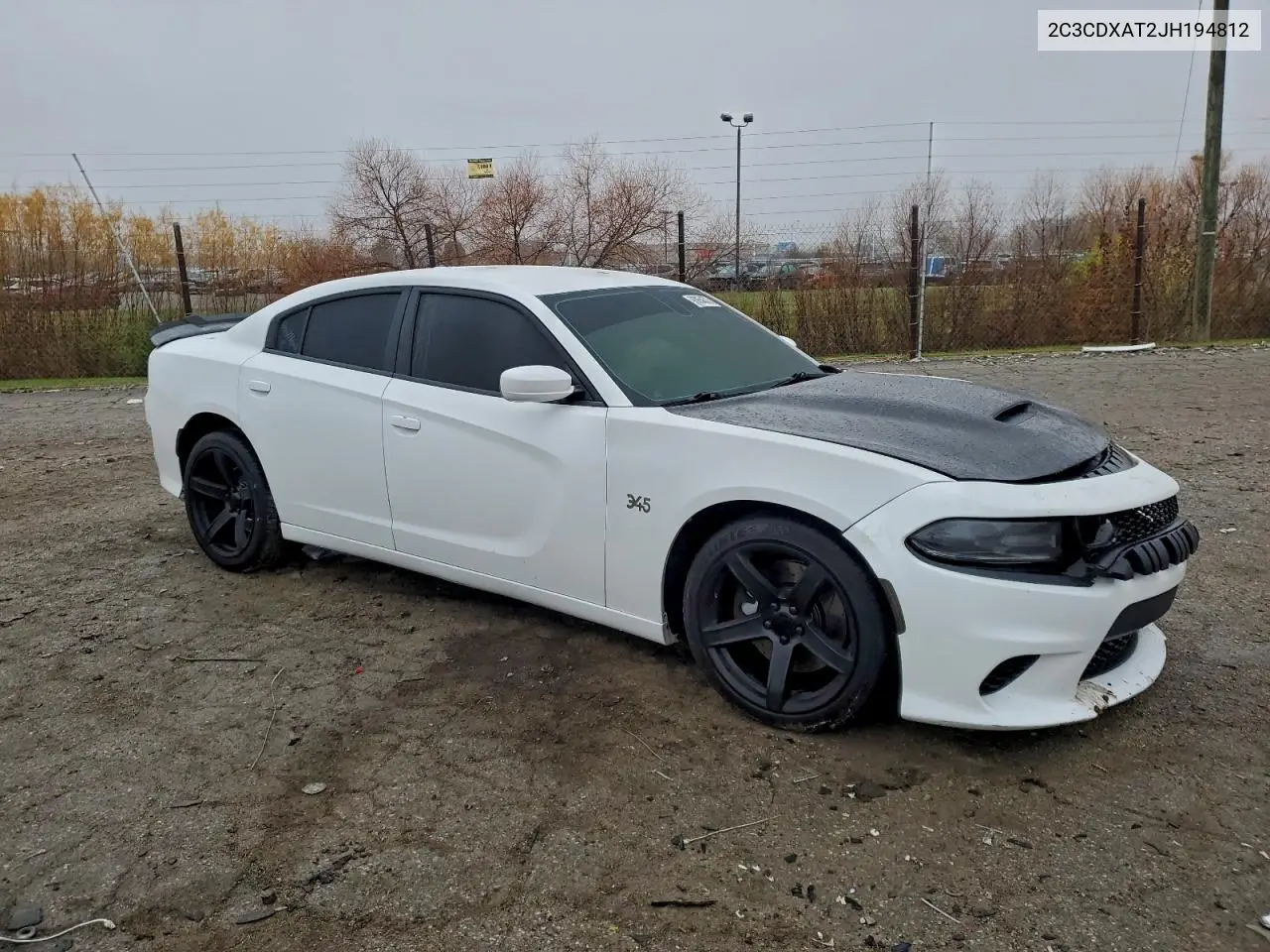 2C3CDXAT2JH194812 2018 Dodge Charger Police