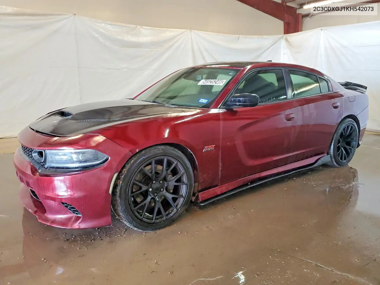 2019 Dodge Charger Scat Pack VIN: 2C3CDXGJ1KH542073 Lot: 54525246