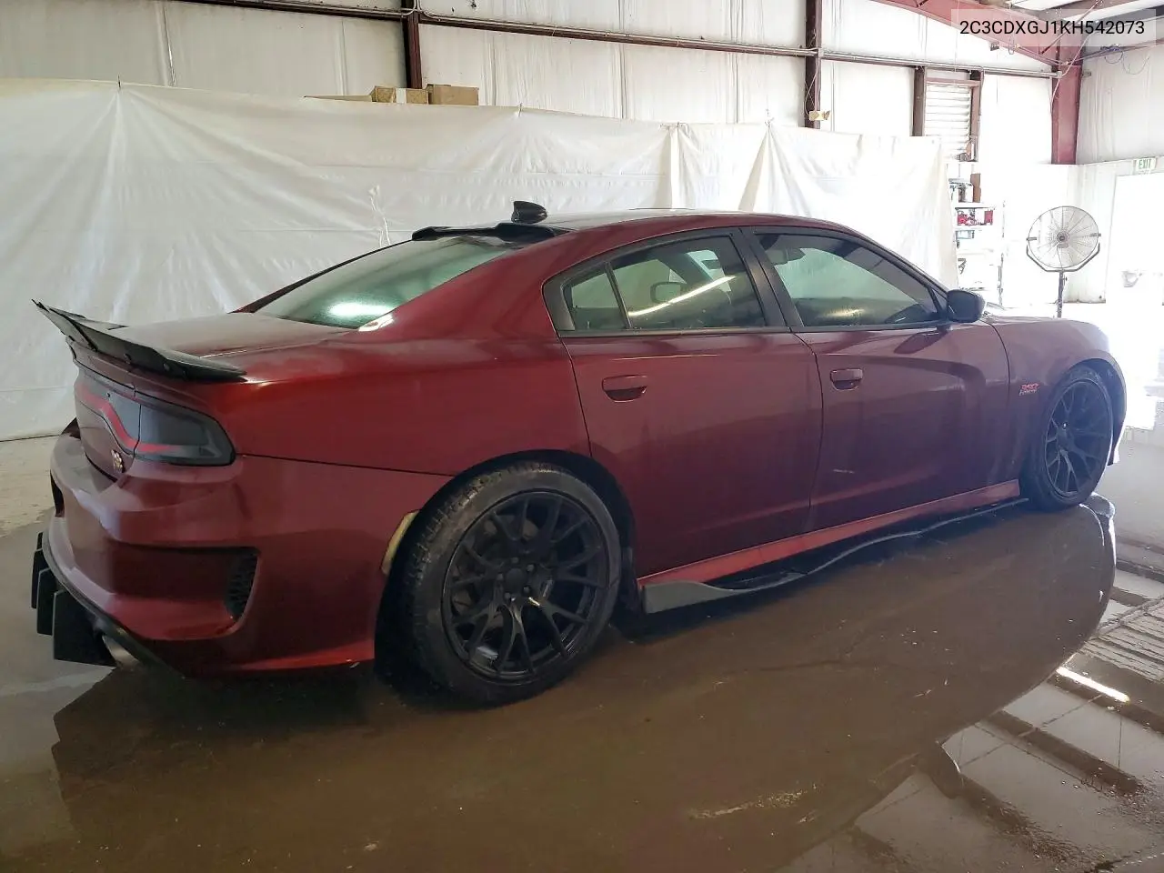 2019 Dodge Charger Scat Pack VIN: 2C3CDXGJ1KH542073 Lot: 54525246