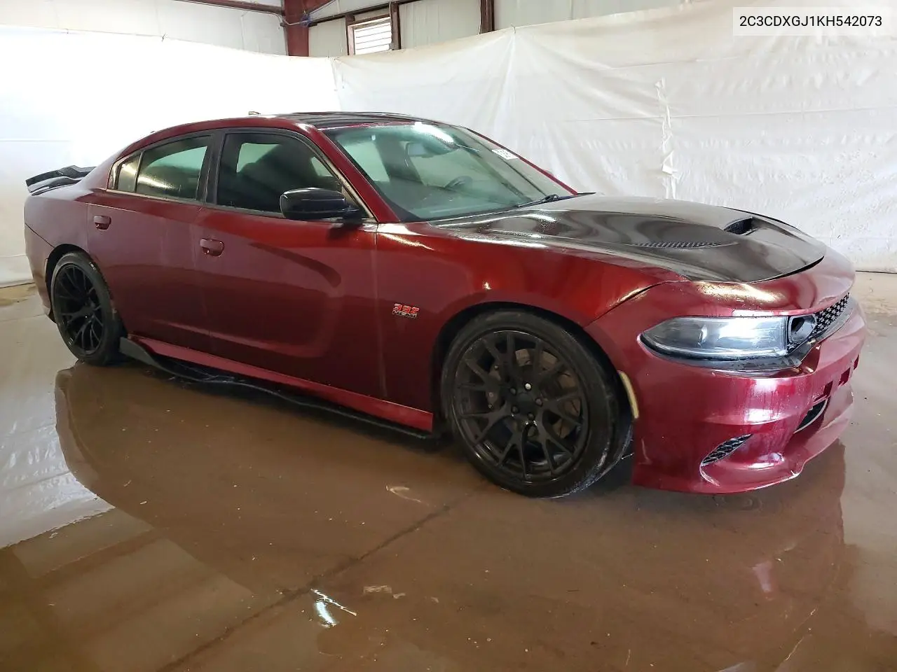 2019 Dodge Charger Scat Pack VIN: 2C3CDXGJ1KH542073 Lot: 54525246