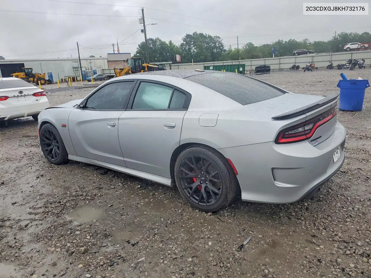 2019 Dodge Charger Scat Pack VIN: 2C3CDXGJ8KH732176 Lot: 57158206
