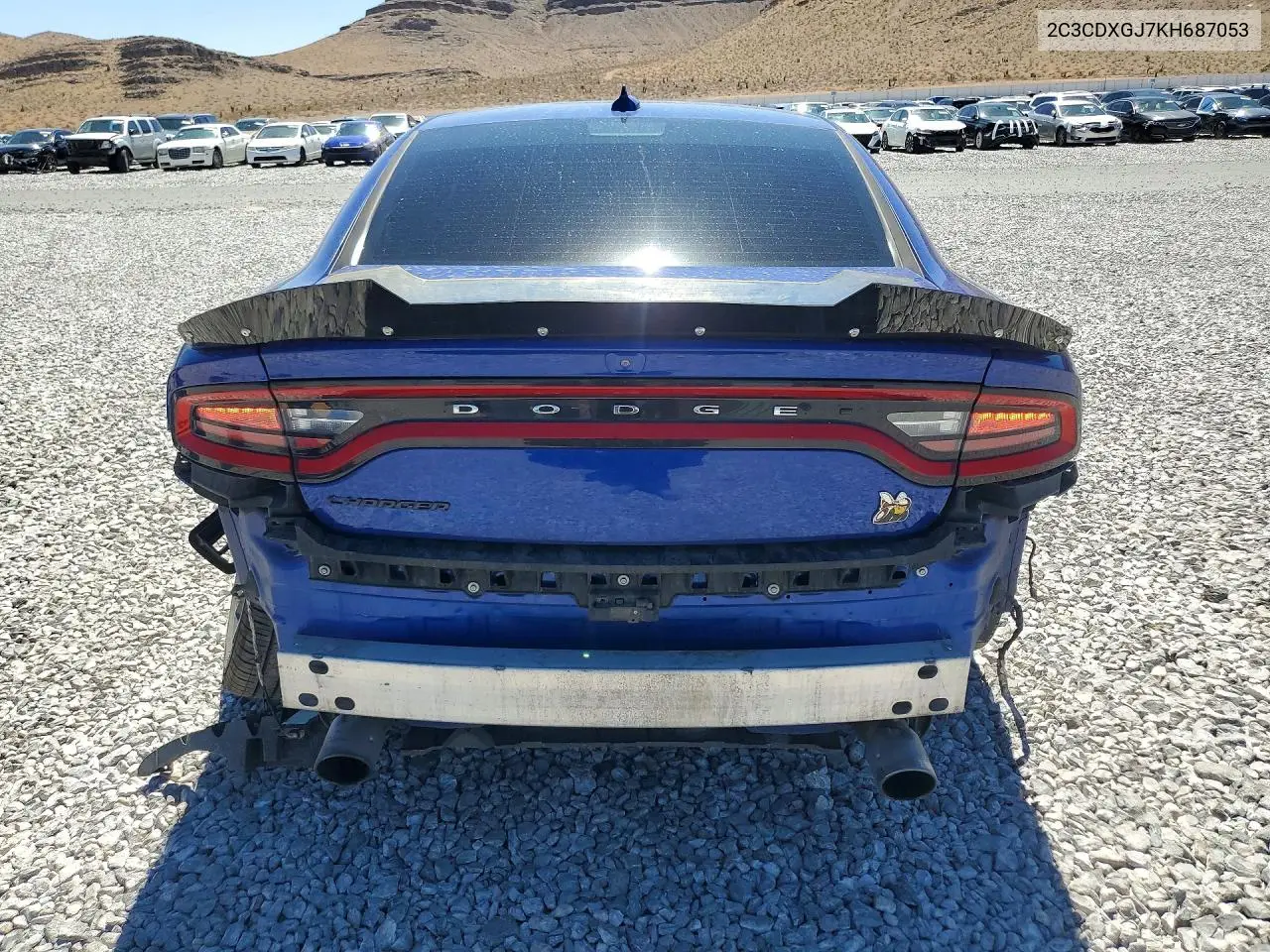 2019 Dodge Charger Scat Pack VIN: 2C3CDXGJ7KH687053 Lot: 60421756