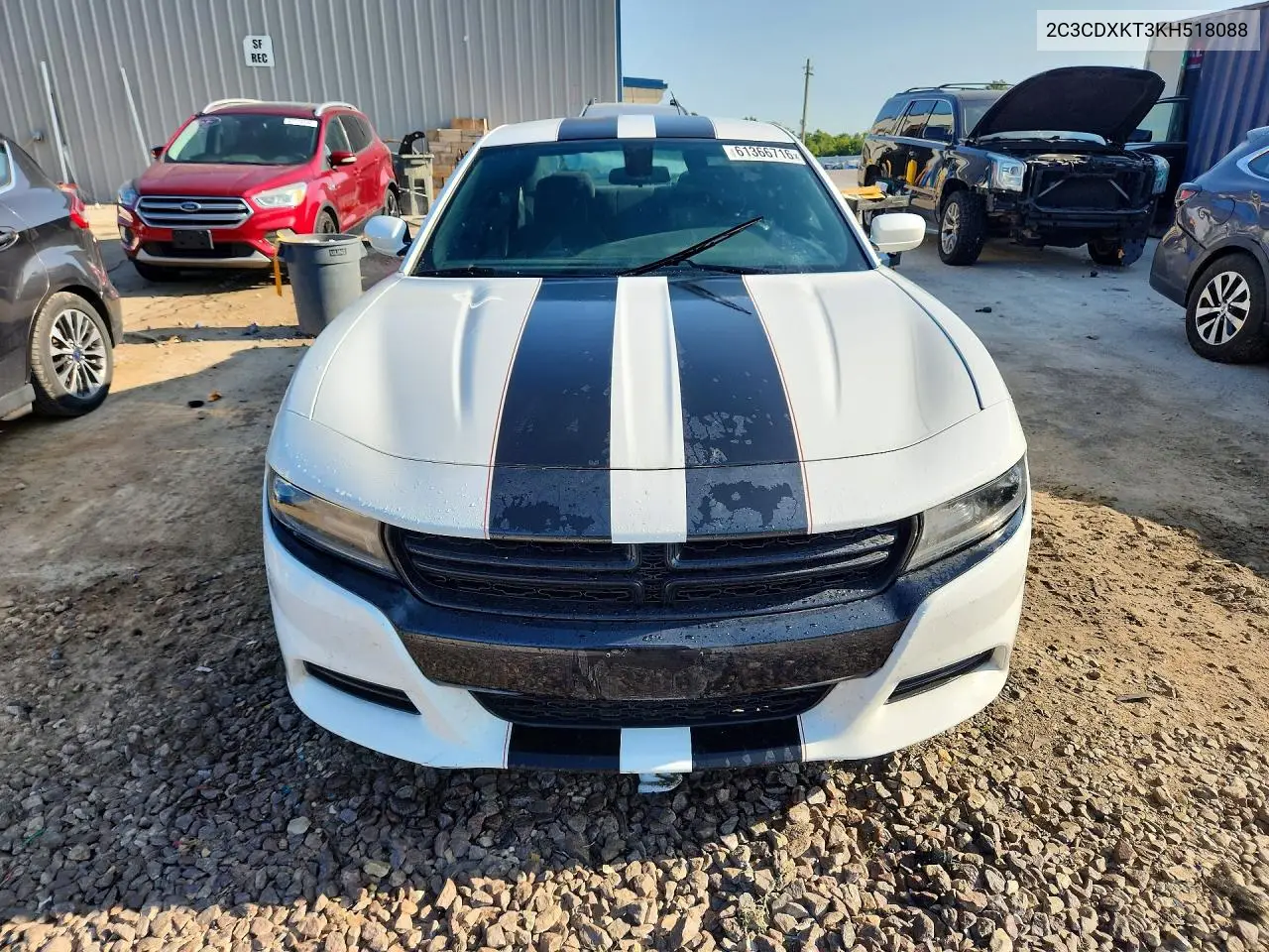 2019 Dodge Charger Police VIN: 2C3CDXKT3KH518088 Lot: 61366716