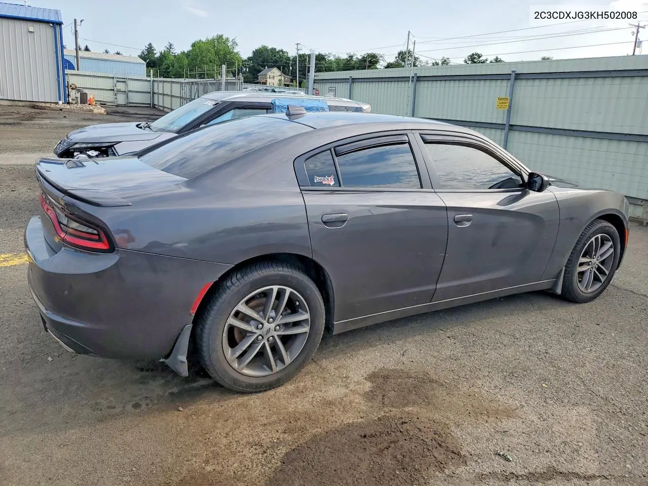 2019 Dodge Charger Sxt VIN: 2C3CDXJG3KH502008 Lot: 61414756
