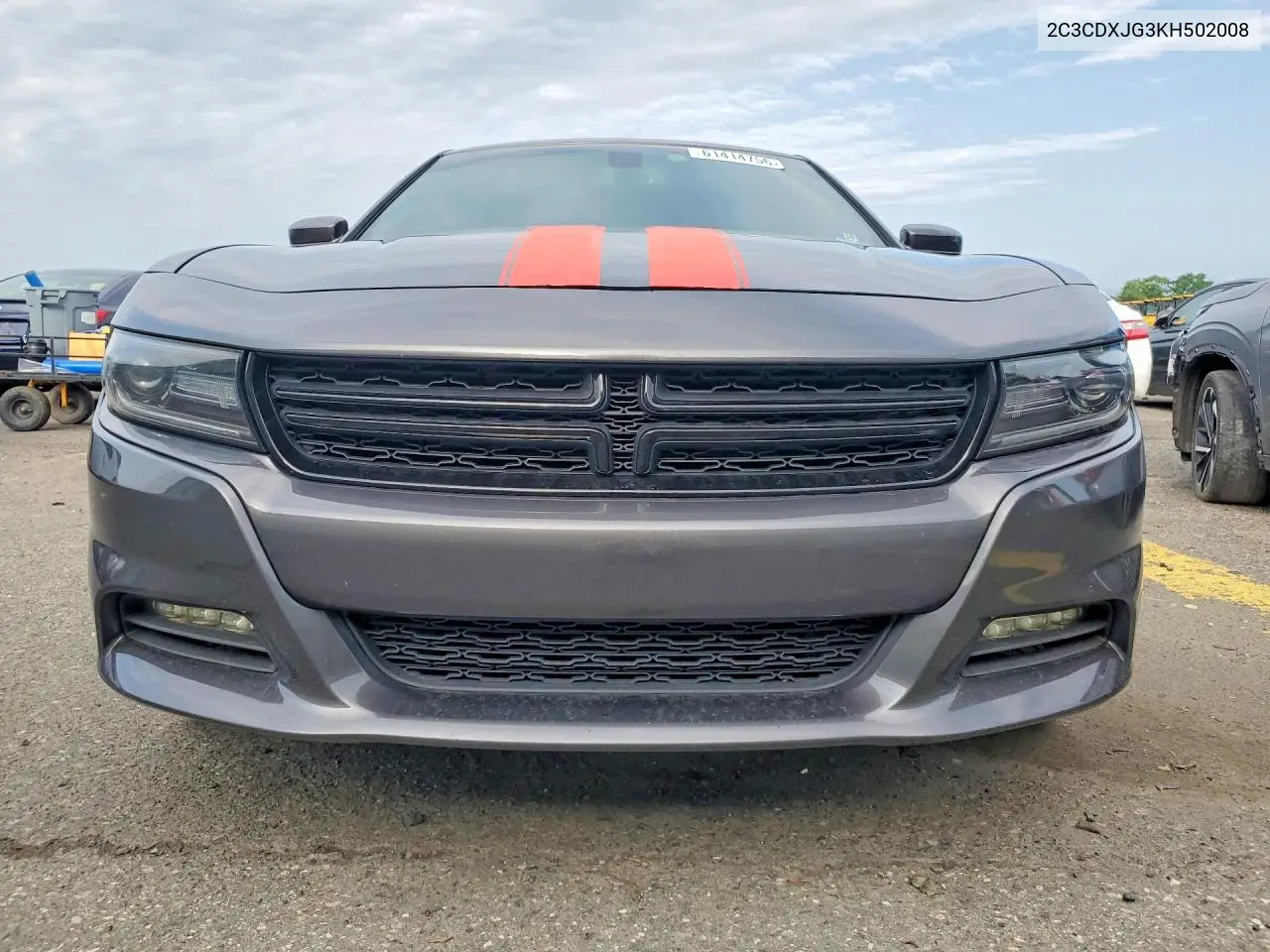 2019 Dodge Charger Sxt VIN: 2C3CDXJG3KH502008 Lot: 61414756