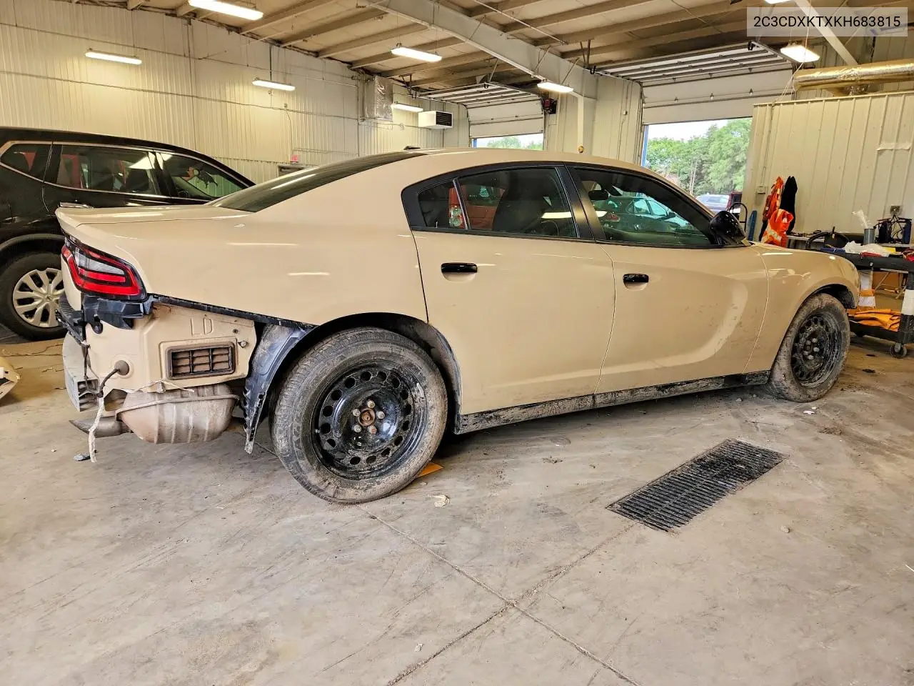 2019 Dodge Charger Police VIN: 2C3CDXKTXKH683815 Lot: 61722856