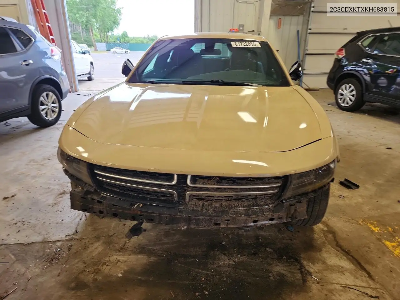 2019 Dodge Charger Police VIN: 2C3CDXKTXKH683815 Lot: 61722856
