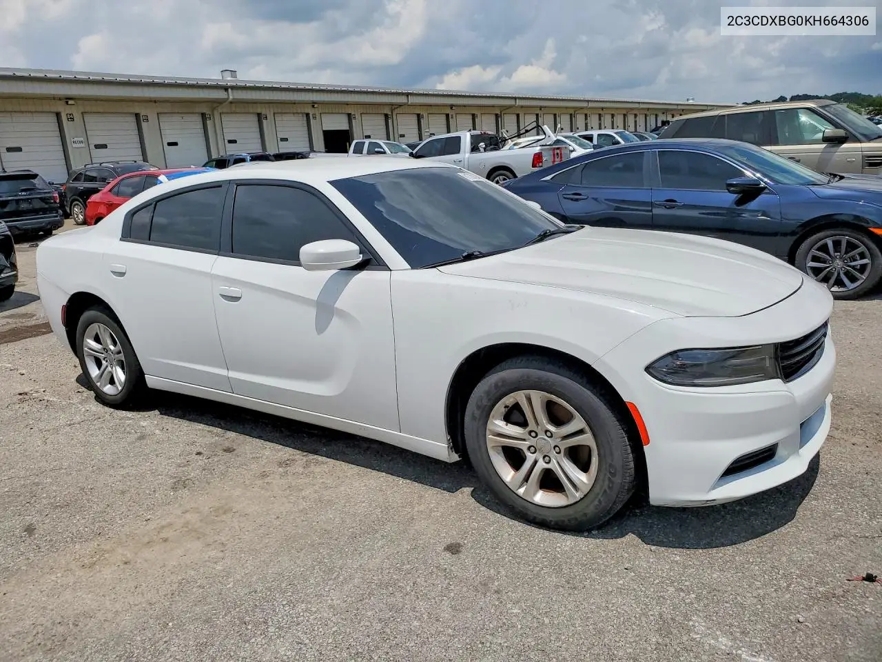 2019 Dodge Charger Sxt VIN: 2C3CDXBG0KH664306 Lot: 61725886