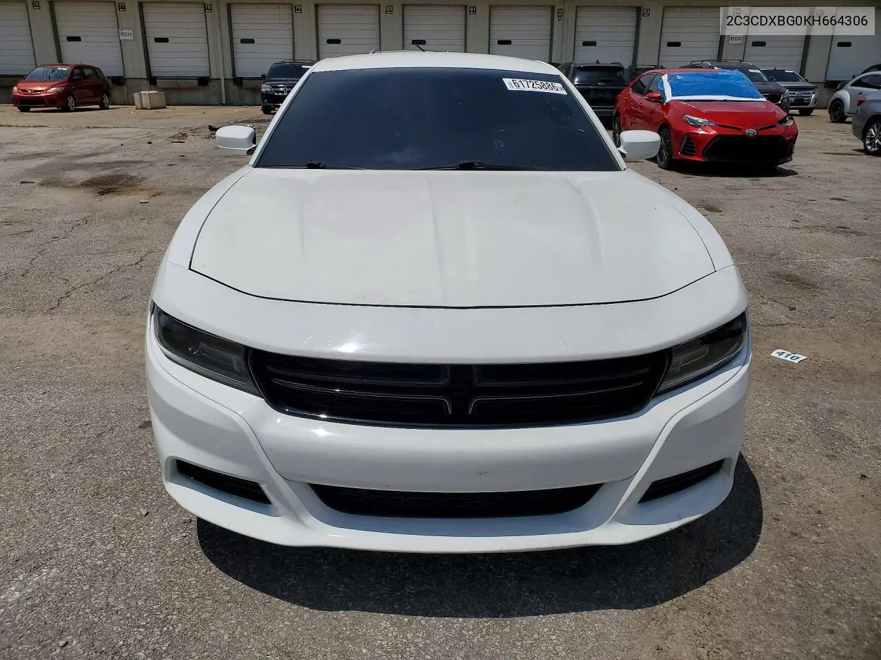 2019 Dodge Charger Sxt VIN: 2C3CDXBG0KH664306 Lot: 61725886