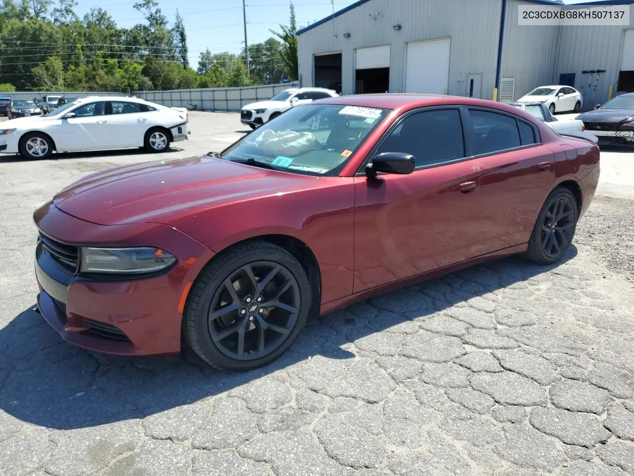 2019 Dodge Charger Sxt VIN: 2C3CDXBG8KH507137 Lot: 61766756