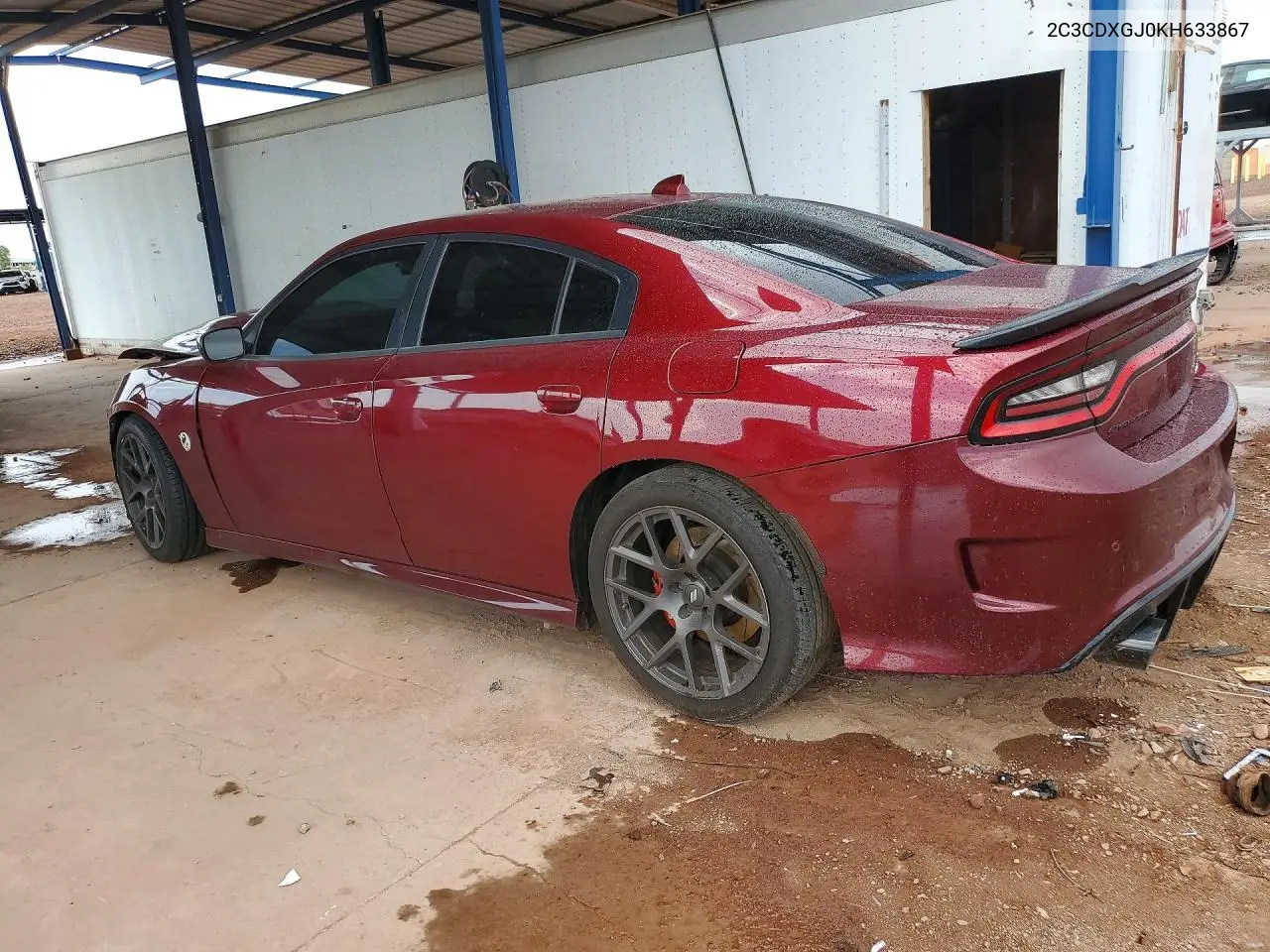 2019 Dodge Charger Scat Pack VIN: 2C3CDXGJ0KH633867 Lot: 61806716