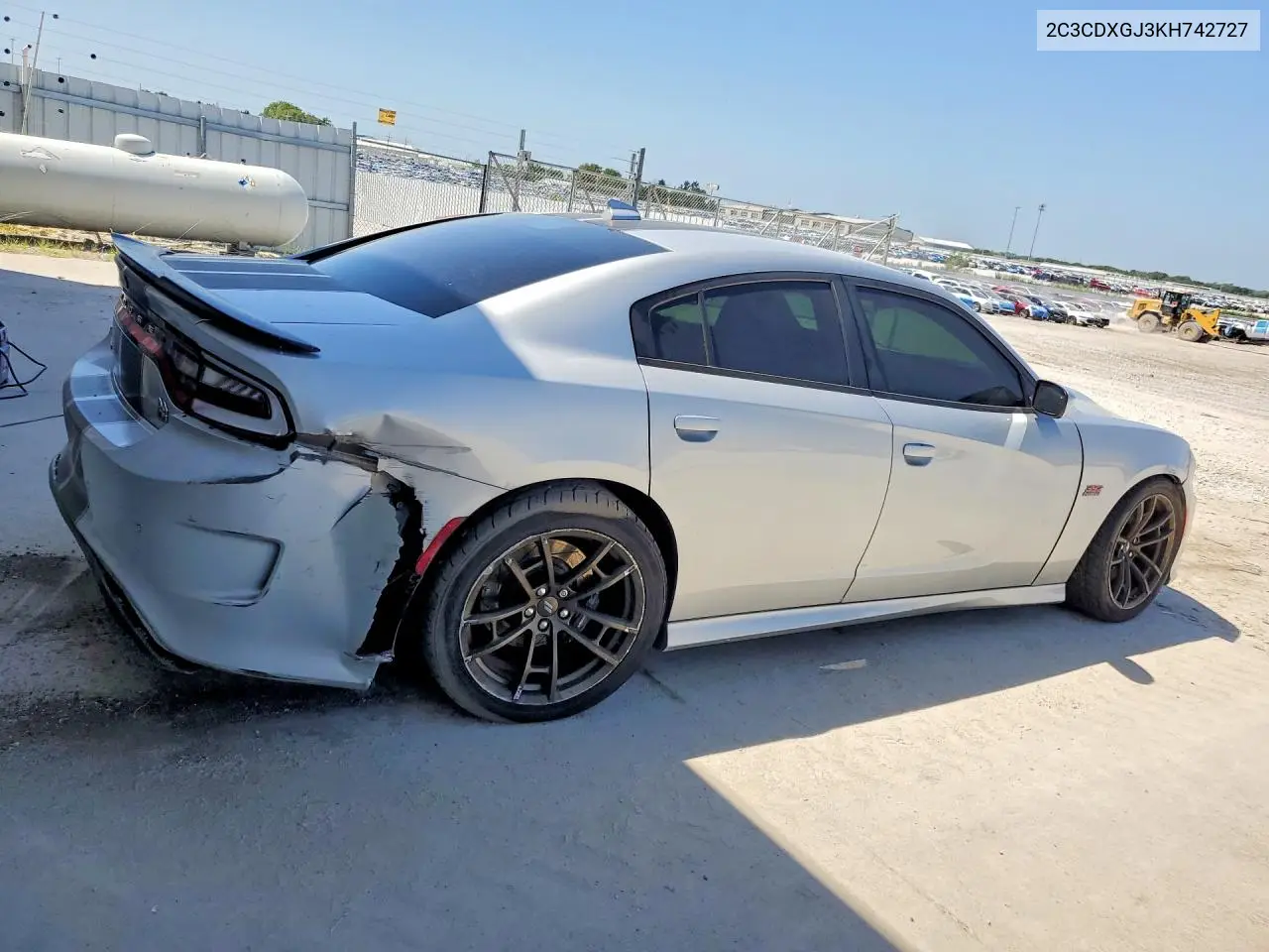 2019 Dodge Charger Scat Pack VIN: 2C3CDXGJ3KH742727 Lot: 61918096