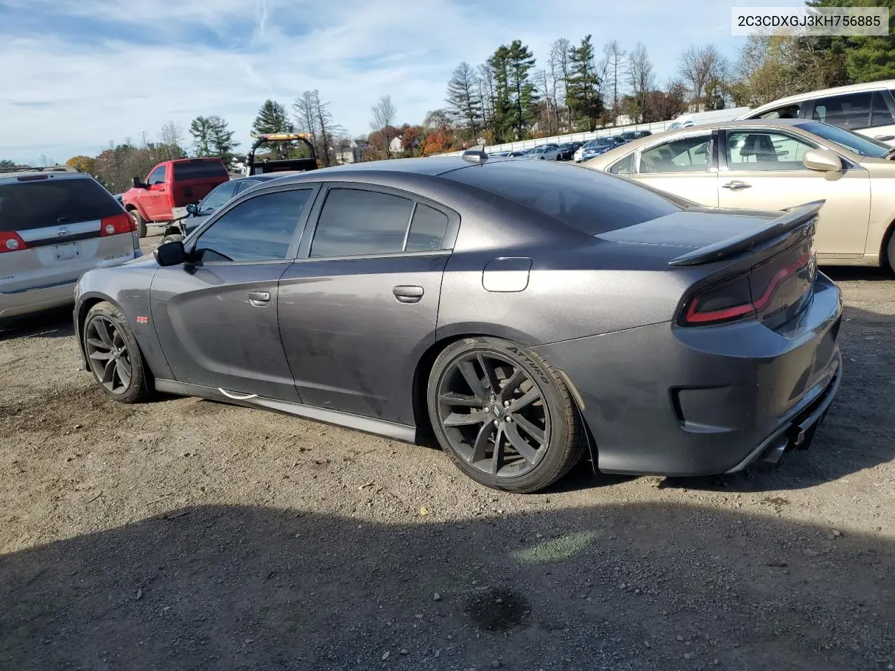 2C3CDXGJ3KH756885 2019 Dodge Charger Scat Pack