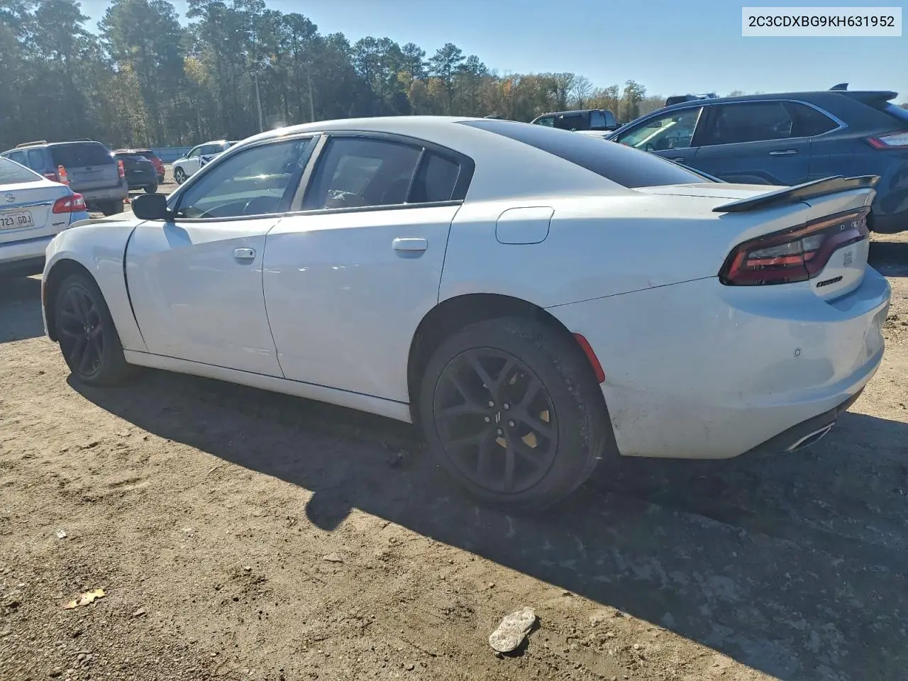 2C3CDXBG9KH631952 2019 Dodge Charger Sxt