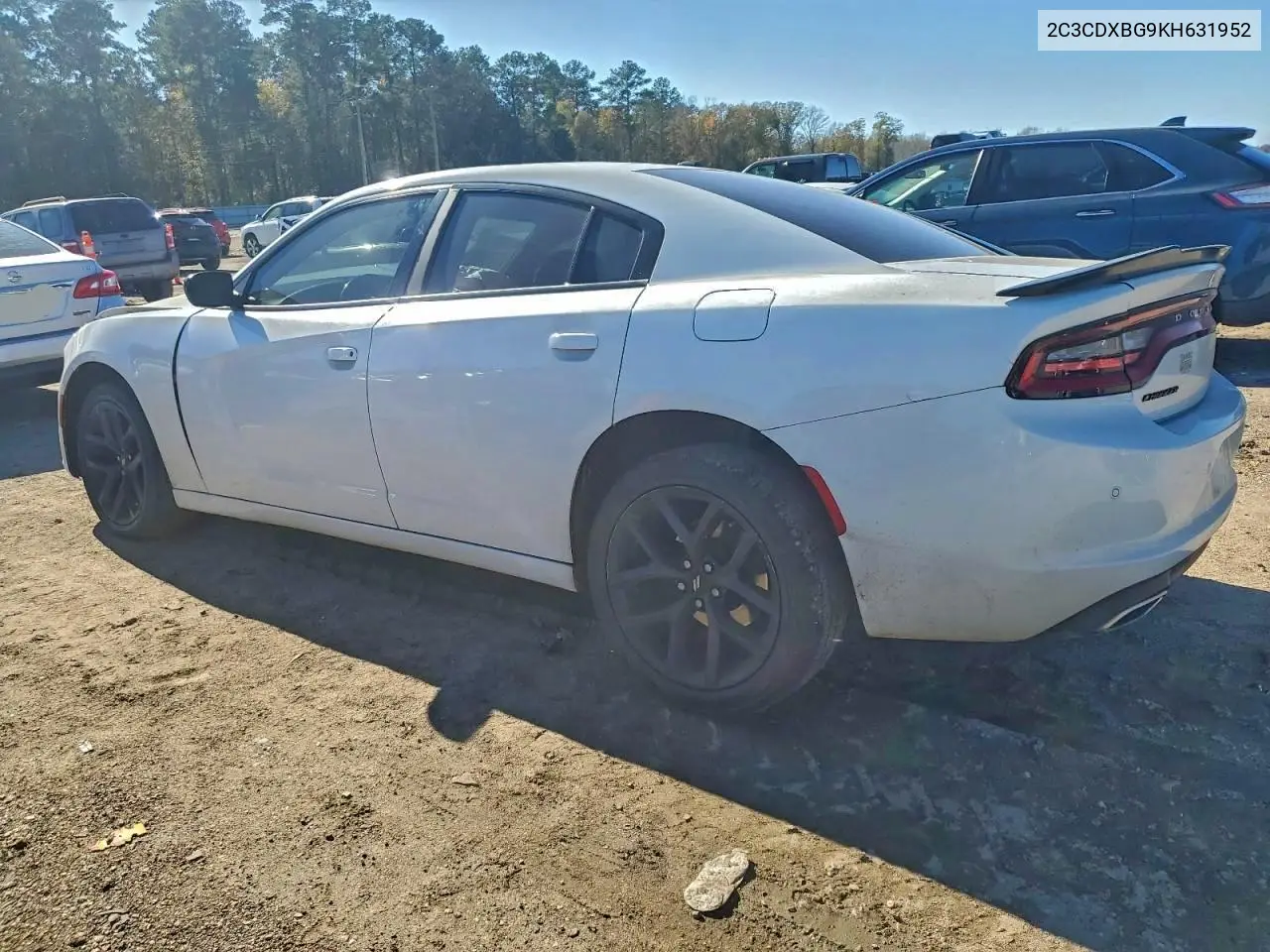 2C3CDXBG9KH631952 2019 Dodge Charger Sxt