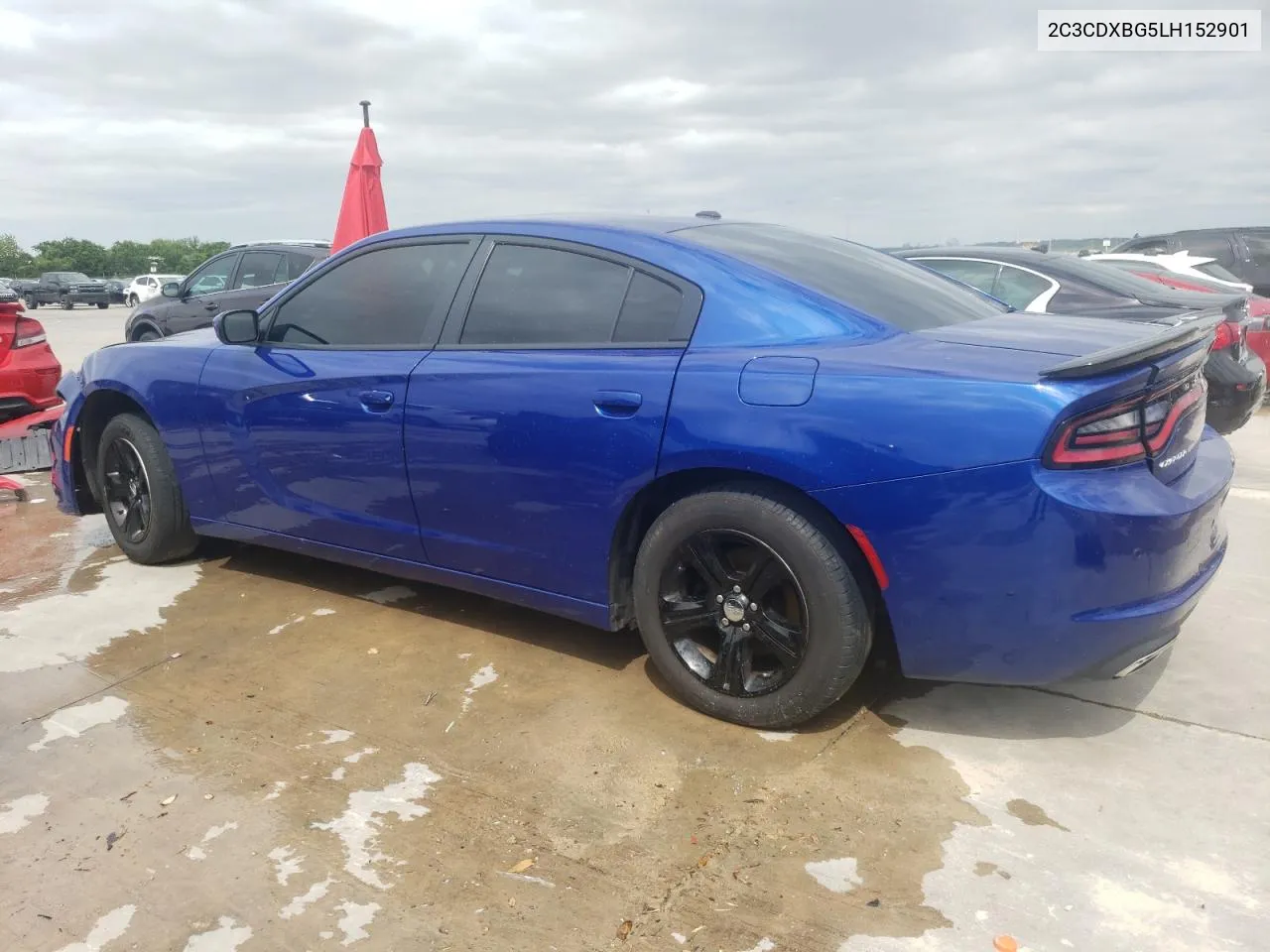 2020 Dodge Charger Sxt VIN: 2C3CDXBG5LH152901 Lot: 52042314