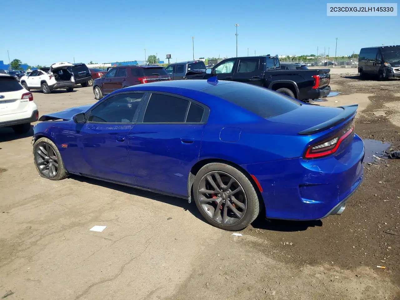 2020 Dodge Charger Scat Pack VIN: 2C3CDXGJ2LH145330 Lot: 56996236