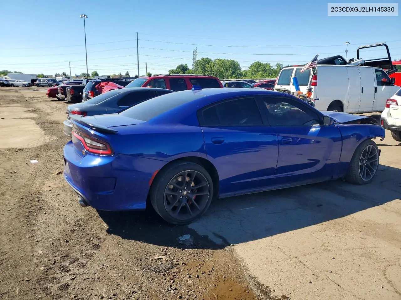 2020 Dodge Charger Scat Pack VIN: 2C3CDXGJ2LH145330 Lot: 56996236