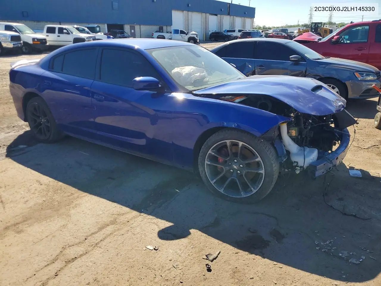 2020 Dodge Charger Scat Pack VIN: 2C3CDXGJ2LH145330 Lot: 56996236