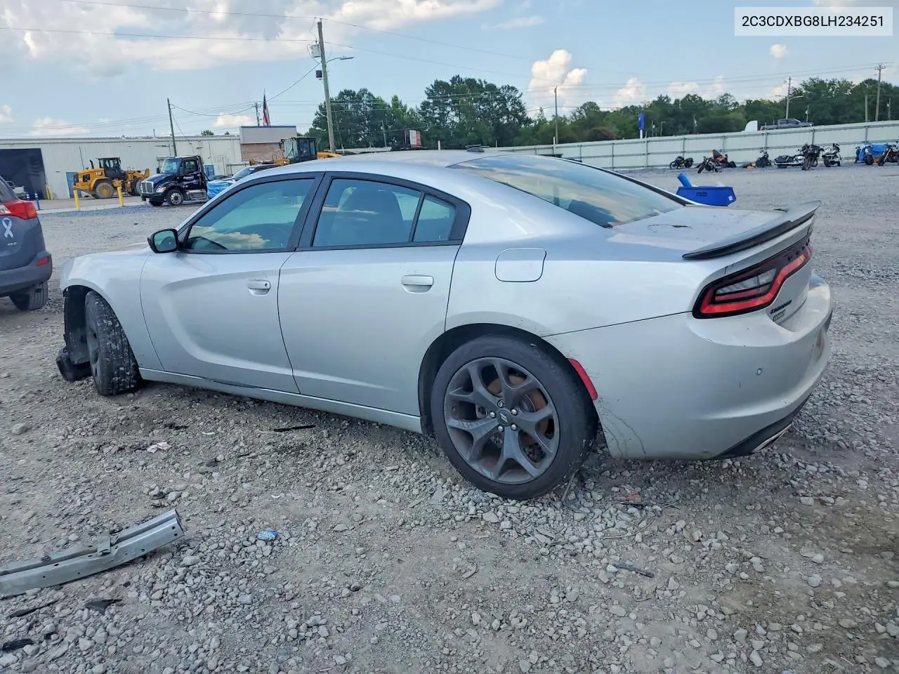 2020 Dodge Charger Sxt VIN: 2C3CDXBG8LH234251 Lot: 57306606