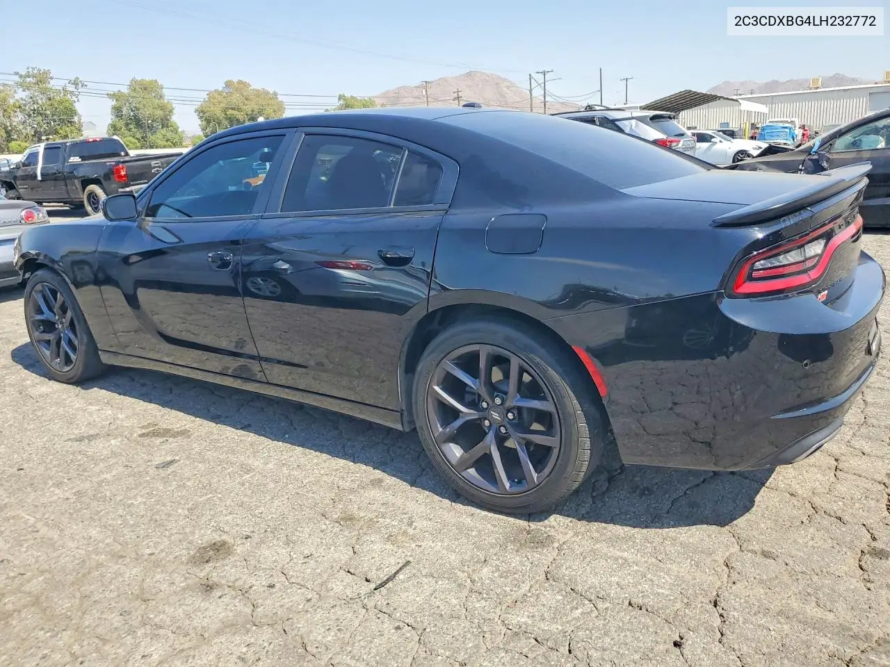 2020 Dodge Charger Sxt VIN: 2C3CDXBG4LH232772 Lot: 58510676