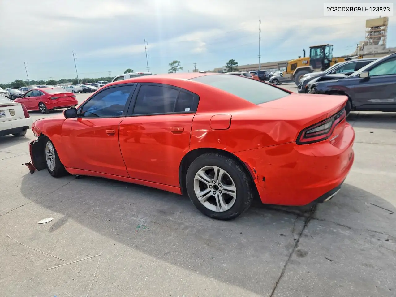 2020 Dodge Charger Sxt VIN: 2C3CDXBG9LH123823 Lot: 59579746