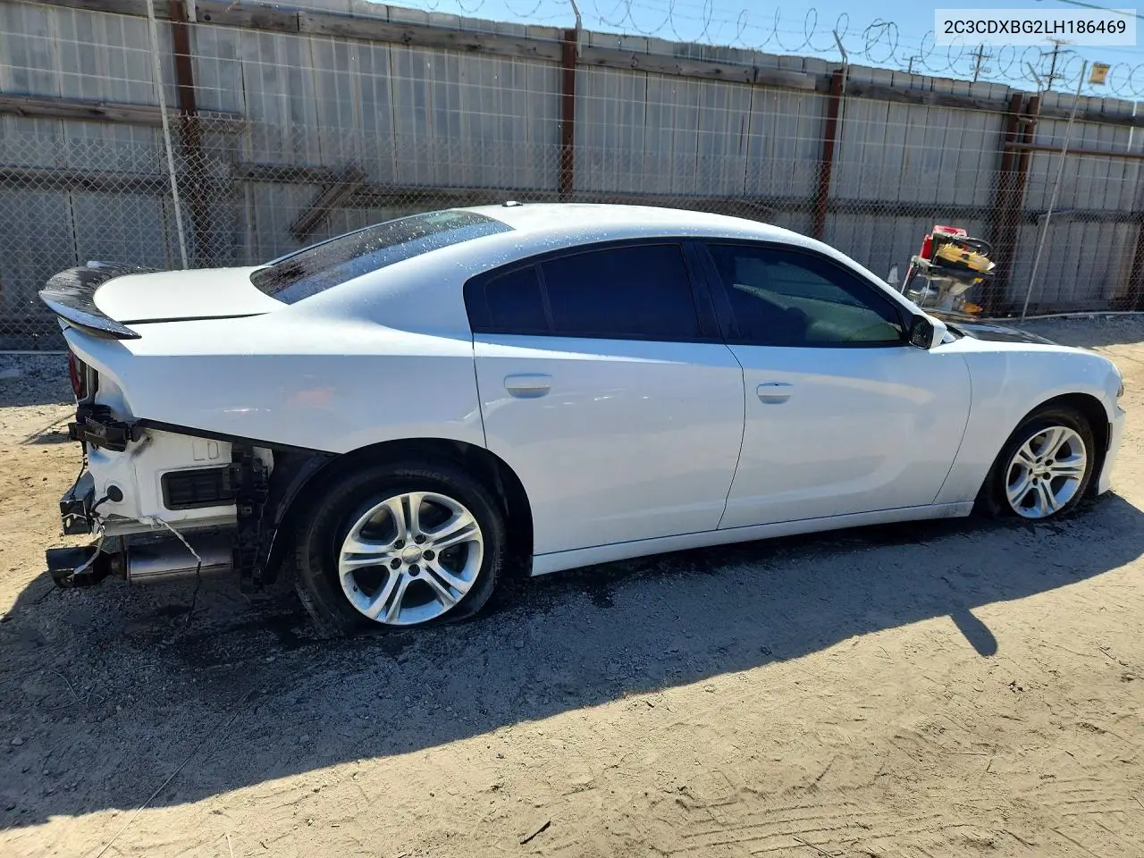 2020 Dodge Charger Sxt VIN: 2C3CDXBG2LH186469 Lot: 60396436