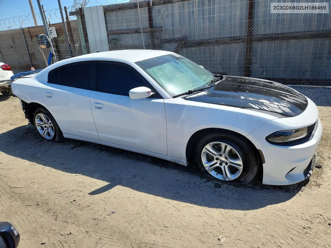 2020 Dodge Charger Sxt VIN: 2C3CDXBG2LH186469 Lot: 60396436