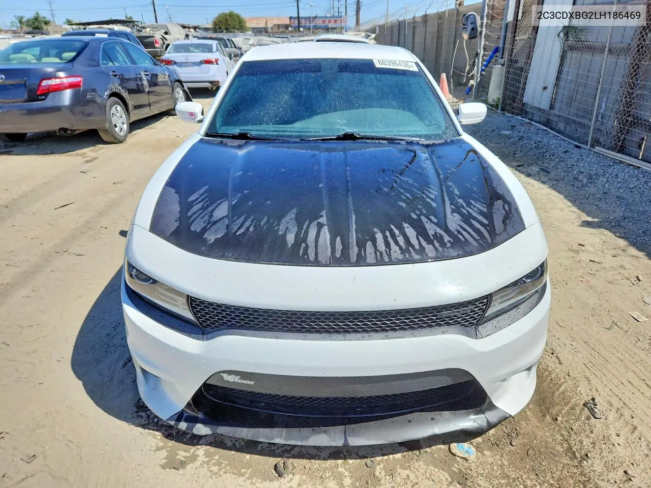 2020 Dodge Charger Sxt VIN: 2C3CDXBG2LH186469 Lot: 60396436