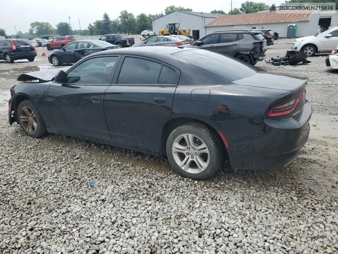 2020 Dodge Charger Sxt VIN: 2C3CDXBG4LH215874 Lot: 61167286