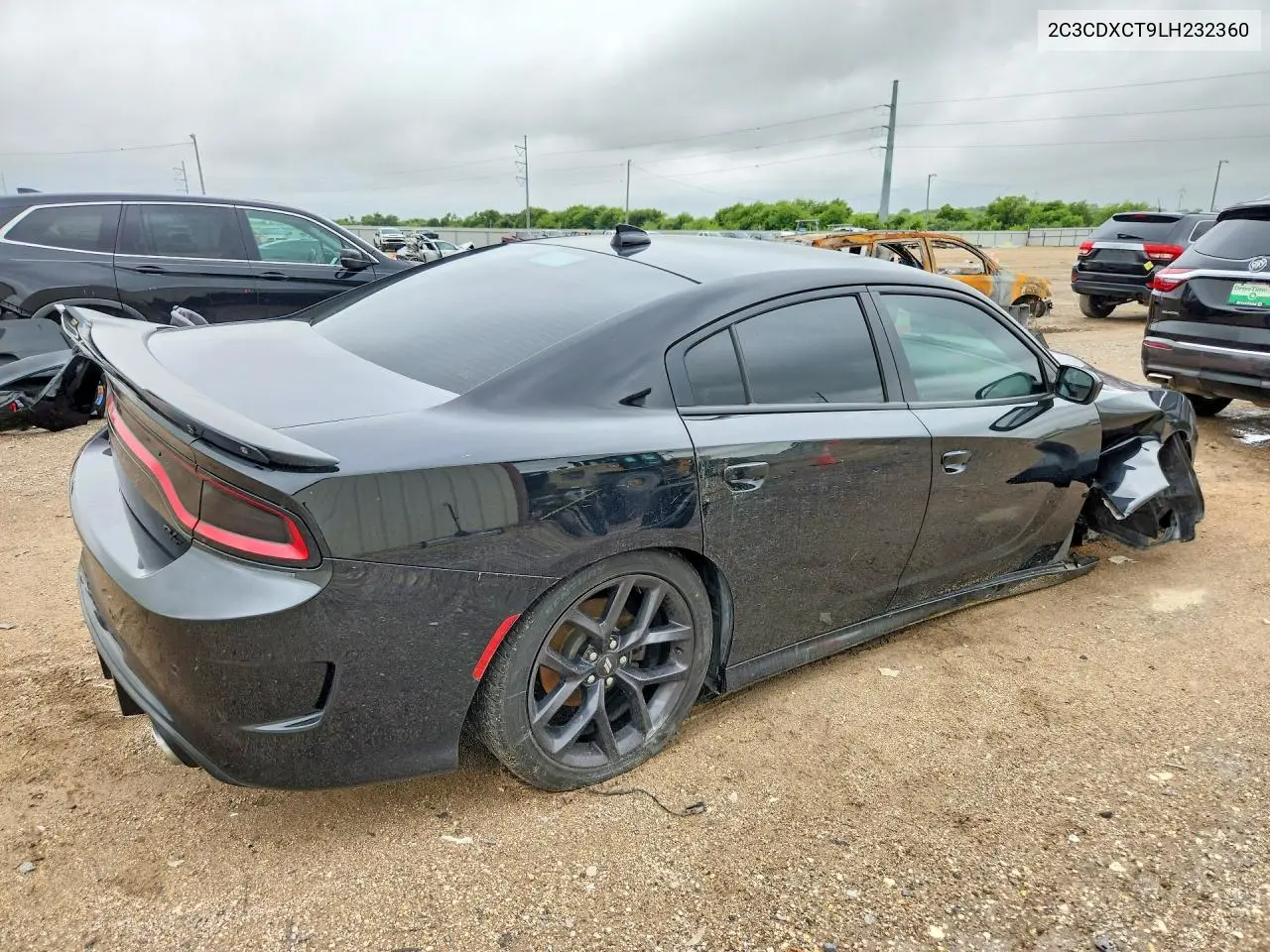 2020 Dodge Charger R/T VIN: 2C3CDXCT9LH232360 Lot: 61220996