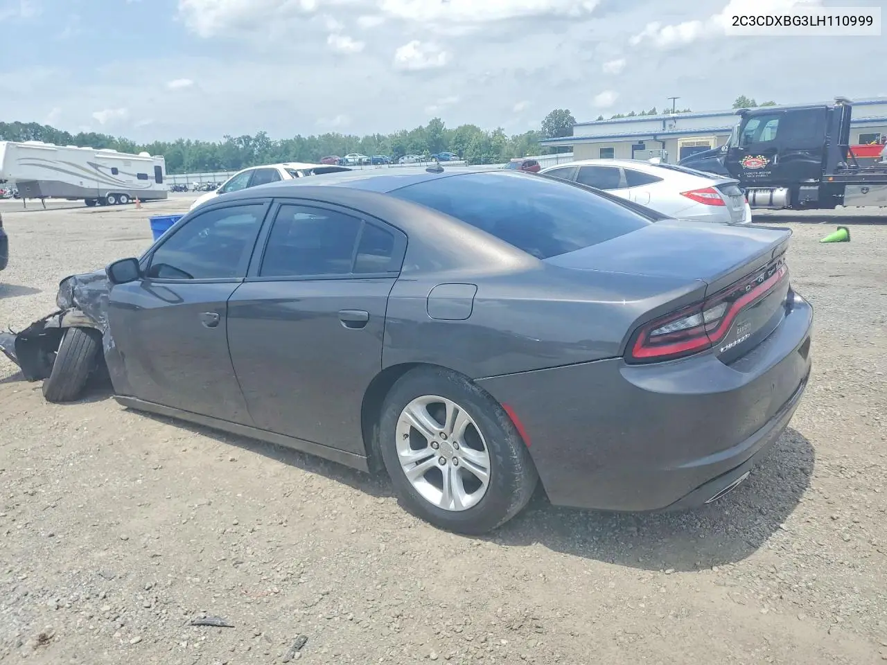 2020 Dodge Charger Sxt VIN: 2C3CDXBG3LH110999 Lot: 61779606
