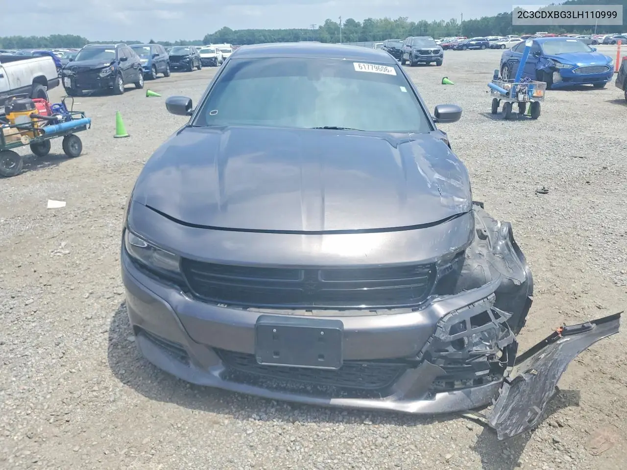 2020 Dodge Charger Sxt VIN: 2C3CDXBG3LH110999 Lot: 61779606