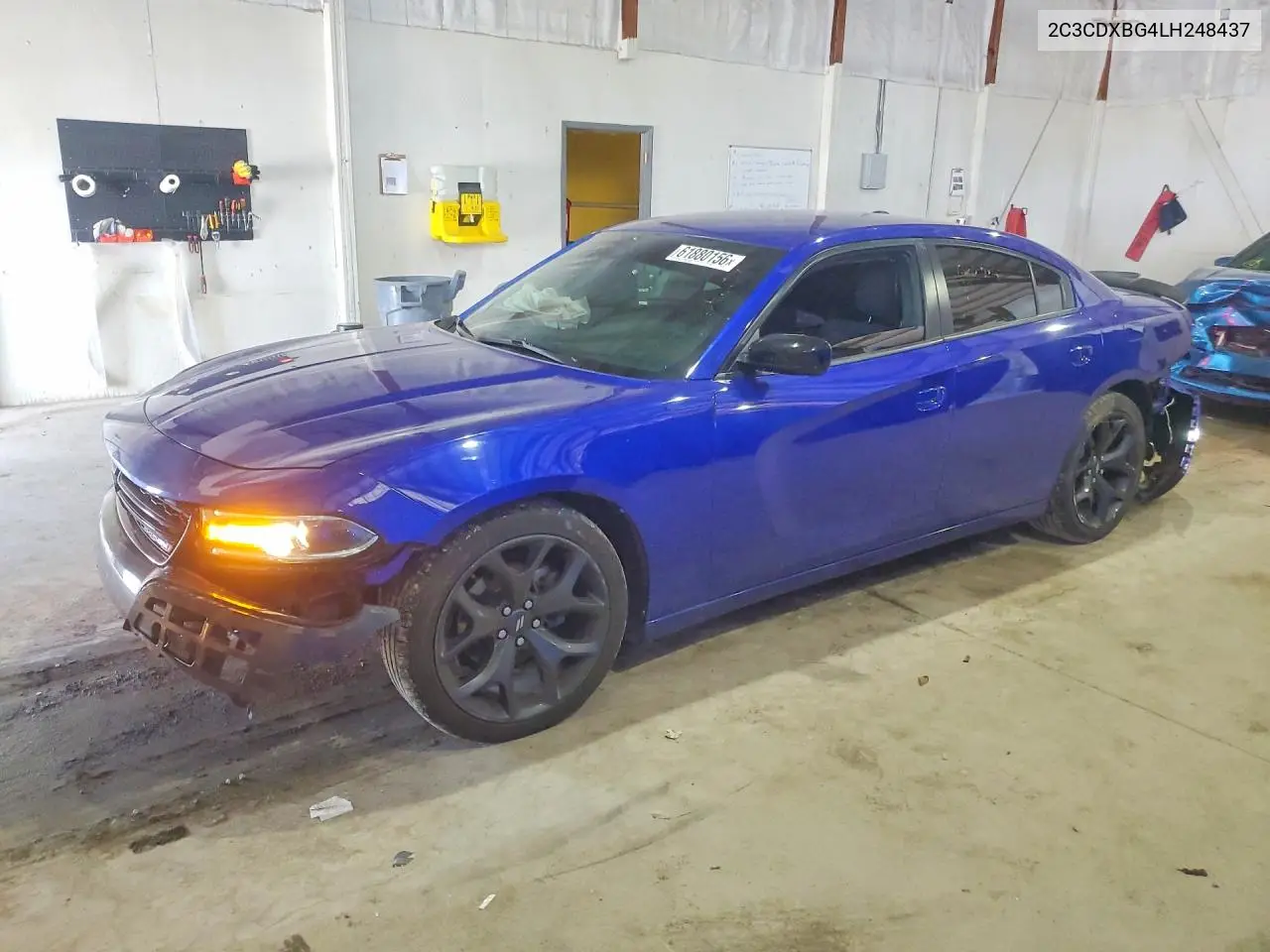 2020 Dodge Charger Sxt VIN: 2C3CDXBG4LH248437 Lot: 61880156